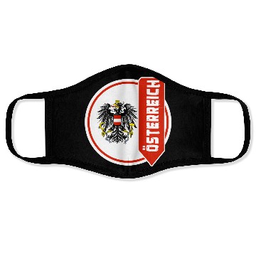 Discover Austria Design with Eagle / Gift Face Masks