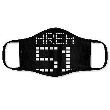 Discover area 51 dots Face Masks