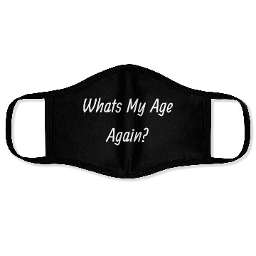 Discover B182 90s, Whats my age again? Face Masks