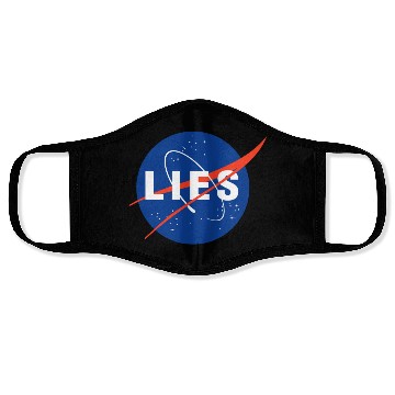 Discover Nasa Lies Gifts Face Masks