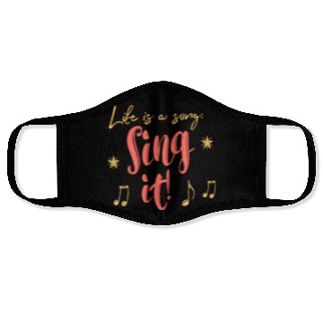 Discover Life is a song. Sing it! Face Masks