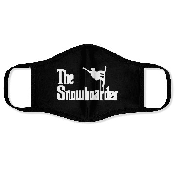 Discover Snowboarder Snowboarding Snowboard Face Masks