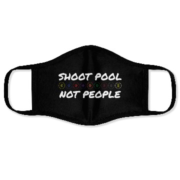 Discover Billiard Shoot Pool Not People Face Masks