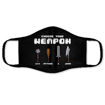 Discover Computer Science Student Gift Face Masks