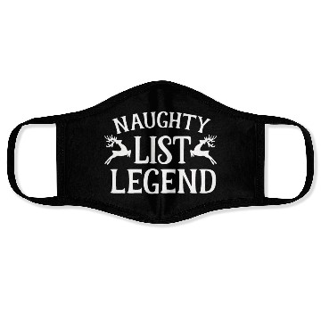 Discover Naughty List Legend - White Face Masks