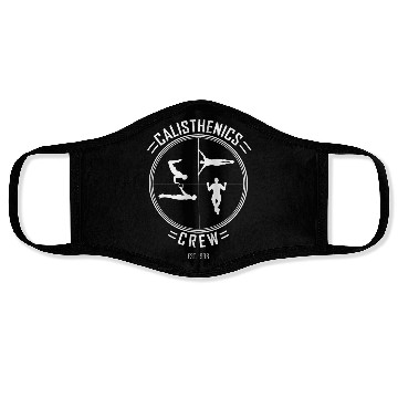 Discover Calisthenics Crew Street Workout Face Masks