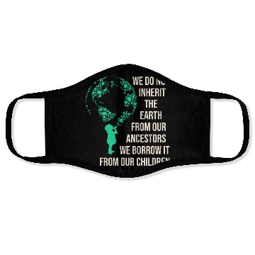 Discover Save Earth For Our Children Face Masks