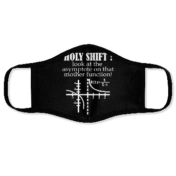 Discover Math Teacher Funny Math Holy Shift Face Masks