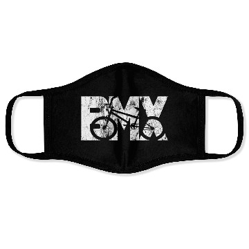 Discover Cool Vintage BMX bike fan racing for boys kids Face Masks