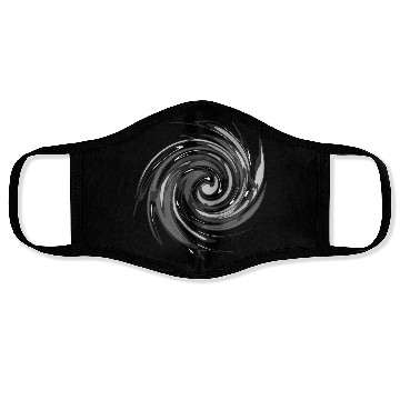Discover Black and Grey Twist Face Masks