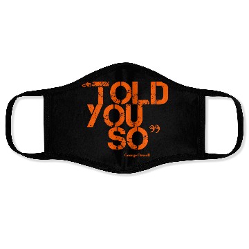 Discover ORWELL orange Face Masks