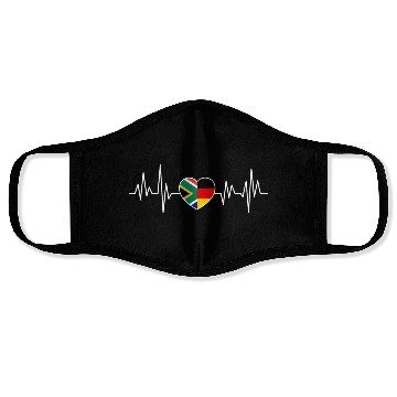 Discover South Africa Germany Flag Two countries Face Masks