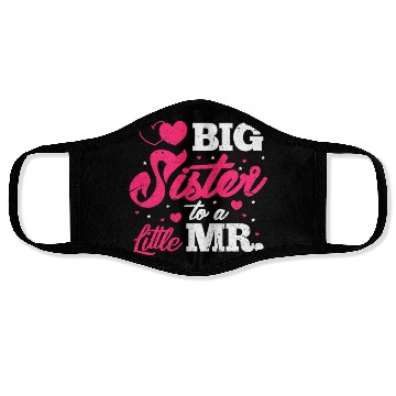 Discover Big Sister To A Little Mr. Face Masks