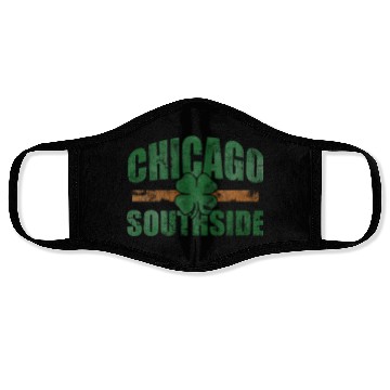 Discover Chicago South Side Irish St Patricks Day Face Masks