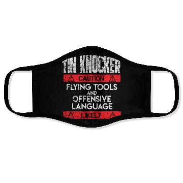 Discover Sheet Metal Worker Tin Knocker Gift Face Masks
