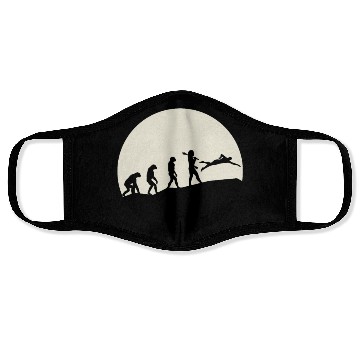Discover Swimmers Evolution Moon Face Masks