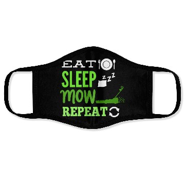 Discover Lawn Mowing Lawnmower Face Masks