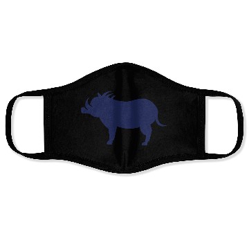 Discover Warthog Icon Face Masks