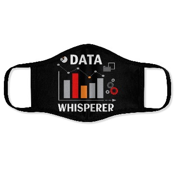 Discover Data Analyst Developer Computer Scientist Gift Face Masks