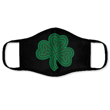 Discover shamrock trinity Face Masks