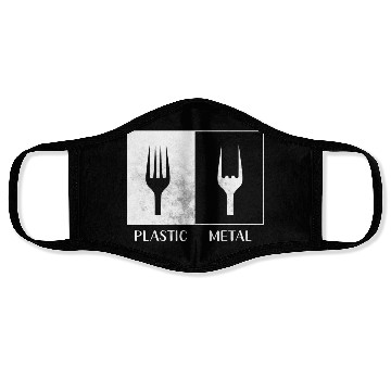 Discover Plastic heavy metal funny music Face Masks