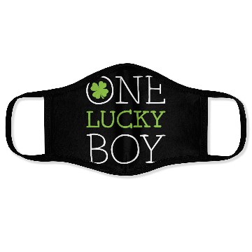Discover One lucky boy Face Masks