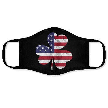 Discover American Clover Face Masks