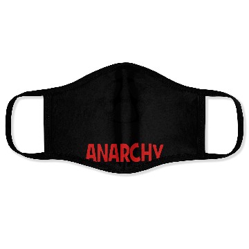 Discover Anarchy ! Anarchism - Freedom Face Masks