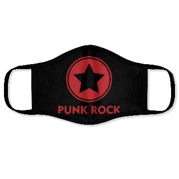Discover Punk rock Face Masks star punk anarchy