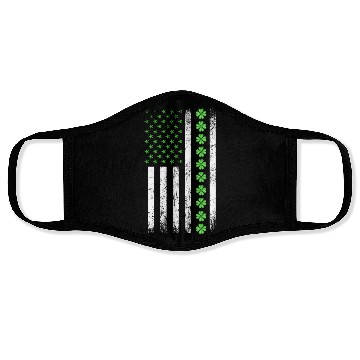 Discover Irish American Flag Face Masks