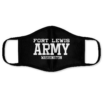 Discover US Army Fort Lewis Washington Military Center Face Masks