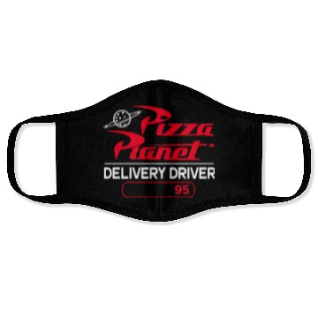 Discover Pizza Planet Face Masks