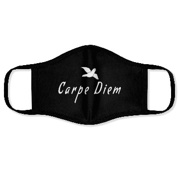 Discover carpe diem Bird Face Masks