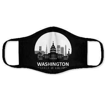 Discover Washington D.C. Face Masks