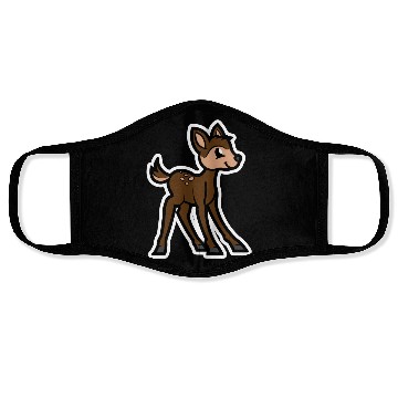 Discover Brown Deer Cartoon Animals Cartoon Island Face Masks