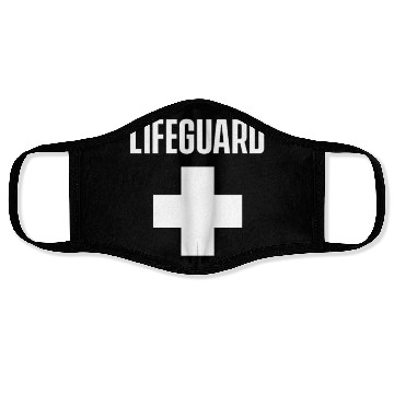 Discover Team Lifeguard Life Guard Pool Attendant Guards Face Masks