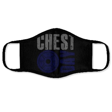 Discover Chest Day Pectoral Exercise Gym Rat Face Masks
