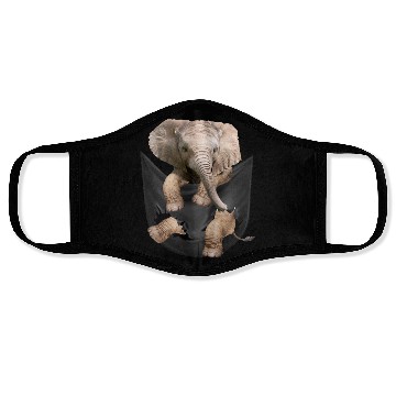 Discover Elephant Pocket Face Masks