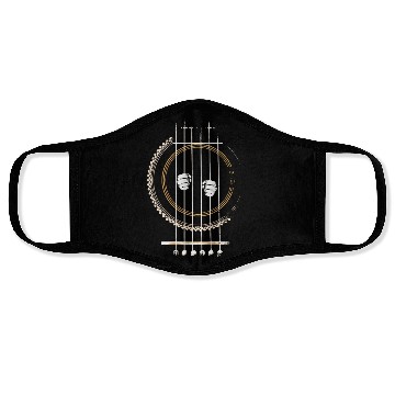 Discover Guitar Prisoner Guitar Face Masks