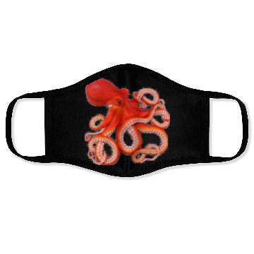 Discover Vibrant Octopus Artprint Design Face Masks