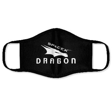 Discover Spacex dragon Nasa Face Masks