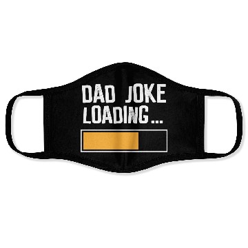 Discover Dad Joke Loading Face Masks