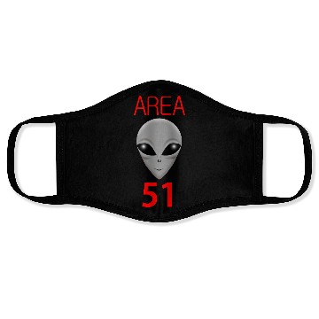 Discover AREA 51 Face Masks