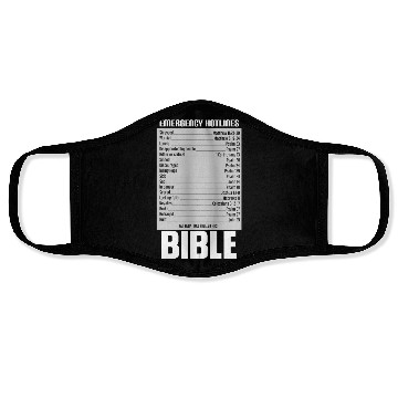 Discover Bible Hotline Face Masks