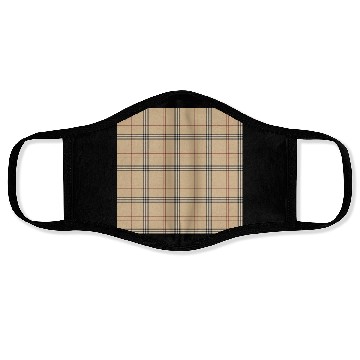 Discover Plaid Pattern Face Masks