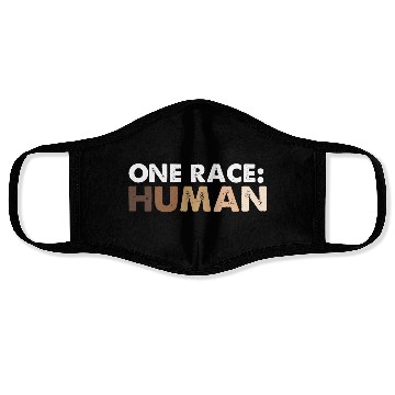 Discover One Race Human Race Face Masks