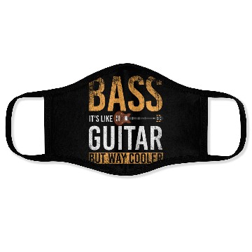 Discover Bass Guitar Face Masks