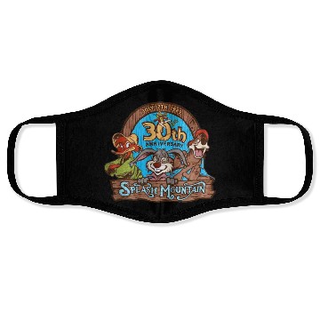 Discover splash mountain Face Masks