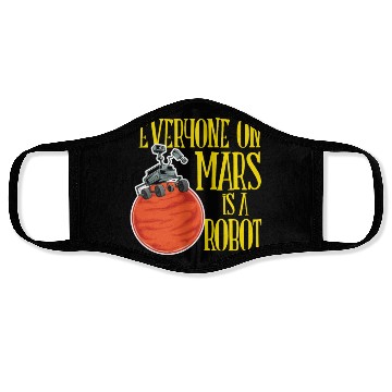 Discover Mars- American Robot - Planetarium Face Masks