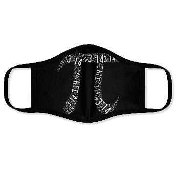 Discover Pi Day - Nerd Geek - Love Math Pi Symbol - Kids Face Masks